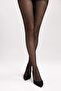15 Den Women's Glittery Heart Pantyhose B5877axns - 2