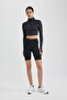Slim Fit Sports Tücher Long Sleeves Zippered W0343Az24Sp - 6