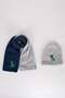 2-Piece Fleece Scarf Beanie Set for Baby Boy B4364A523Wn - 2