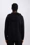Fit Slim Fit Slim Fit Hooded Skuba Diving Fabric Zippered Sweatshirt A6956Ax23Au - 7