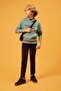 Boy's Printed Hooded Sweatshirt B5489A823Wn - 2