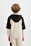 Oversize Hooded Sweatshirt Boy A6587A823Wn - 4