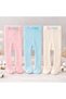 3 Pack Baby Cotton Pantyhose, Children's Newborn Cotton Girls Boys School Socks, White Ecru Pink Vs