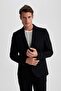Slim Fit Valentine's Day Lined Blazer Jacket - 6