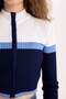 Regular Fit Half Turtleneck Knitwear Cardigan A3646Ax23Au - 8
