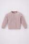 Baby Girl Crew Neck Sweater A5673A523Wn