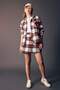 Coool Oversize Check Flannel Long Sleeve Shirt Y5979Az23Wn - 2