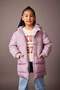 Girl's Waterproof Hooded Zippered Puffer Coats A2528A823Au - 3