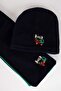 Baby Boy 2-Piece Fleece Scarf Beanie Set B4362A523Wn - 3