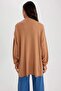 Relax Fit Half Turtleneck Basic Sweater Tunic S7514Az23Wn - 6