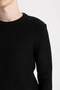 Standard Fit Regular Cut Crew Neck Jacquard Basic Knitwear Sweater A5234Ax24Wn - 5