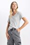 100% Cotton Slim Fit Ribbed Short Sleeve T-Shirt B0647Axns - 4