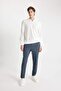 Regular Fit Polo Neck Jacquard Knitwear Sweatshirt A9785Ax23Au - 2