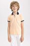 Boy's Short Sleeve Polo T-Shirt Z2813A623Sm - 6