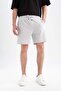 Slim Fit Skinny Leg Shorts W7965Az23Sm - 5