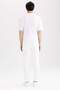 Carlo Skinny Fit Extra Narrow Fit Regular Waist Extra Narrow Leg White Jean Pants A7650Ax23Sm - 8