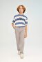 Boy's Standard Leg Linen Look Pants Z1706A623Sm - 2