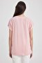 Crew Neck Leopard Print Short Sleeve T-Shirt Z6450Az23Sp - 6