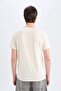 100% Cotton Slim Fit Crew Neck Printed Short Sleeve T-Shirt A2631Ax23Sm - 5