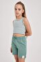 Crew Neck Athlete Girls' Top Z7814A623Hs - 3