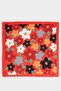 Women's Floral Scarf A0859Ax23Sm - 2
