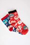 New Year's Themed Cotton 2-Piece Long Boxed Socks for Boys Y4964A6Ns - 4