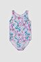 Girl's Floral Print Swimsuit Z3583A623Sm