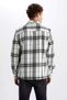 Regular Fit Checked Oduncu Long Sleeve Shirt U8891Az22Au - 8