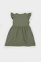 Sleeveless Linen Look Dress Baby Girl Z7402A223Sm - 4