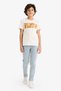 Boy's Crew Neck Floral Short Sleeve T-Shirt Z9327A623Sm - 2