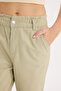 100% Cotton Paperbag Gabardine Fabric Trousers S2790Az23Sm - 5