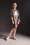 Girls' Crew Neck Printed Long Sleeve Sweat Dress Z4933A623Sp - 3