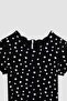 Fitted Patterned Crew Neck Short Sleeve Square Texture Waffle T-Shirt U4715Az22Sm - 7
