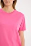 Regular Fit Crew Neck Short Sleeve 100% Cotton T-Shirt W9584Az22Sm - 5