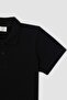 Boy's Short Sleeve Polo T-Shirt K1689A621Hs - 2