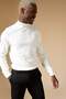 Slim Fit Slim Fit Half Turtleneck Basic Plain Knitwear Sweater R1127Az21Wn - 4