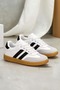 DS ChaCha Kids White Black Children's Sneakers