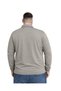 Men's Large Size Mold 100% Cotton Polo Collar Long Sleeve T-Shirt 5Xl-6Xl-7Xl-8Xl - 3