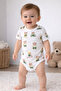 Printed Detail Boys' Short Sleeve Zibin (Body) - 3