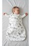 Newborn Baby Organic Soft Safari Swaddle Sleeping Bag 0-6 Months - with Bib Gift
