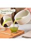 Japanese Matcha Ceremony Set, 17oz Chawan Bowl with Bamboo Whisk, 4-Piece Tea Kit - 3