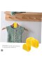 Double Sided Hanger Hook, Metal Clothing Rack Extender for Wooden Hangers - 4