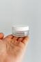 50 ml Plastic Cosmetic Jar with White Lid 50 Cc Transparent Glass Cream Jar 6 Pieces - 3