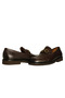 Brown Leather Men's Buckle Loafer - 3