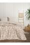 Flannel Duvet Cover Set Double Roof Green