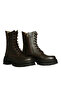 Brown Leather Women's Boots - 4