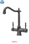 Su Aritmali Rustic Vintage Kitchen Faucet Zen Design - Swivel Head Feature - Slim Elegant Handle