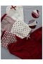 Girl's - Waiter Cotton Fabric Colored Slip Panties 10 Pack - 5 Pcs. Bordo, 5 Pieces. Navy Blue - X29 - 7