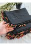 Handcrafted Cherry Beaded Writing