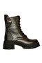 Brown Leather Women's Boots - 3